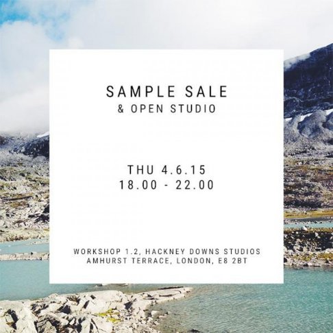 Wolf & Moon open studios and sample sale