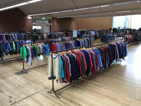 University of Sussex Vintage Clothing Sale - Mandela Hall