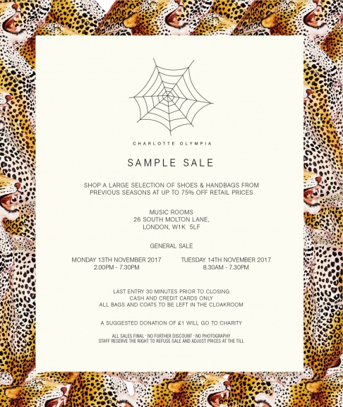 Charlotte Olympia Sample Sale