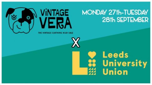 Leeds University Union Vintage KILO SALE - 27th-28th September