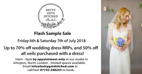 Betty Gets Hitched Flash Sample Sale
