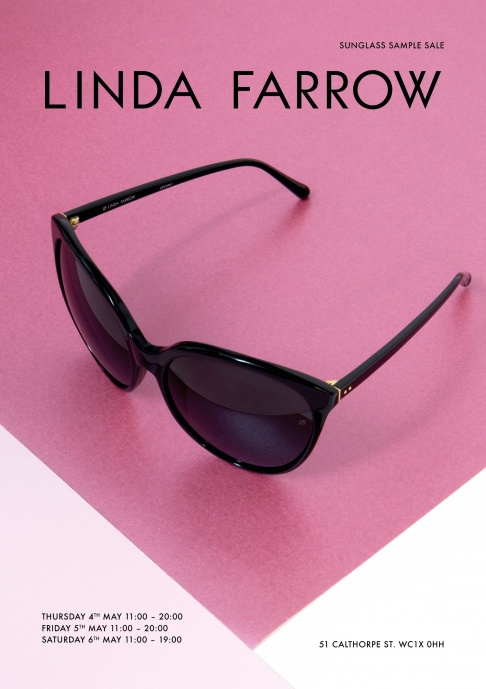 Linda Farrow Luxury Sunglass Sample Sale
