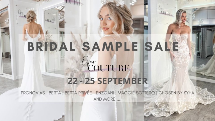 Opus Couture Bridal Sample Sale