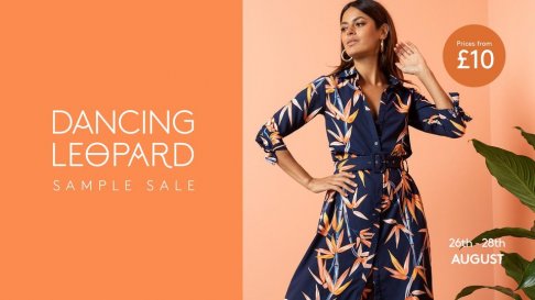 DANCING LEOPARD SAMPLE SALE