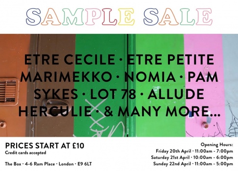 Etre Cecile Sample Sale 