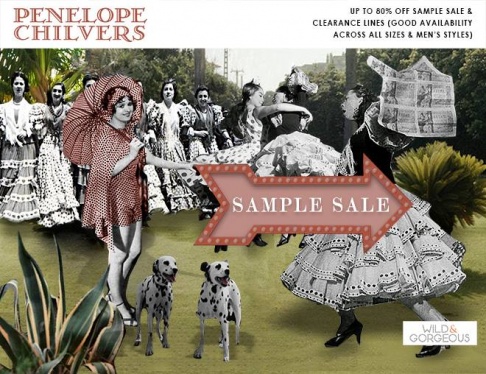Sample Sale Penelope Chilvers