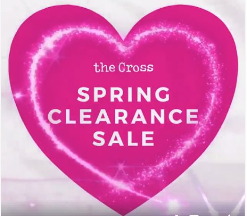 The Cross Shop Clearance Sale