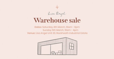 Lisa Angel Warehouse Sale