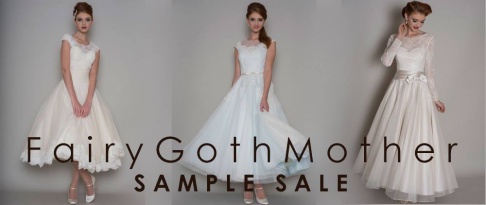Bridal and Prom sample sale Fairygothmother