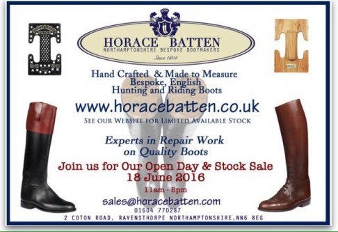Horace Batten Stock Sale
