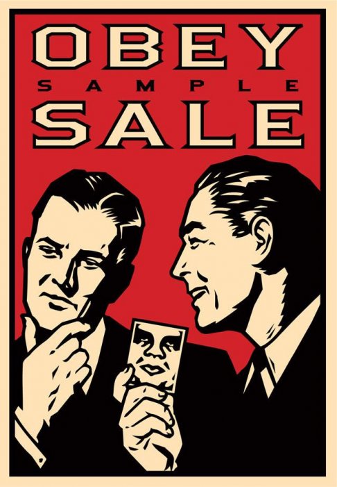 Obey Clothing sample sale