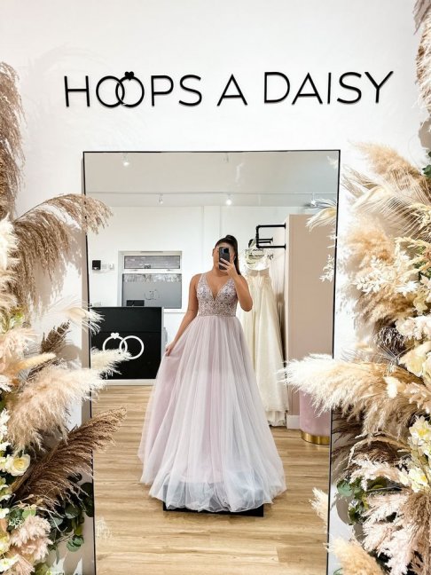 Hoops A Daisy Bridal Boutique Prom Dress Walk in Sale