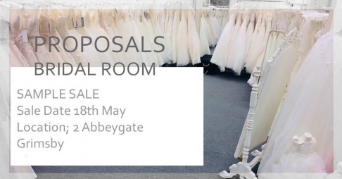 Proposals Bridal Room Sample Sale