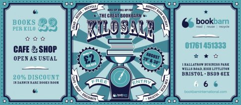 Bookbarn Bank Holiday Book Kilo Sale