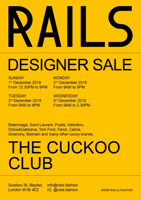 RAILS Designer Sale