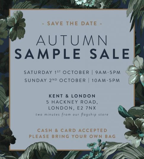 House of Hackney Autumn sample sale