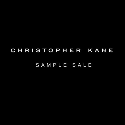 Christopher Kane Menswear Sample Sale
