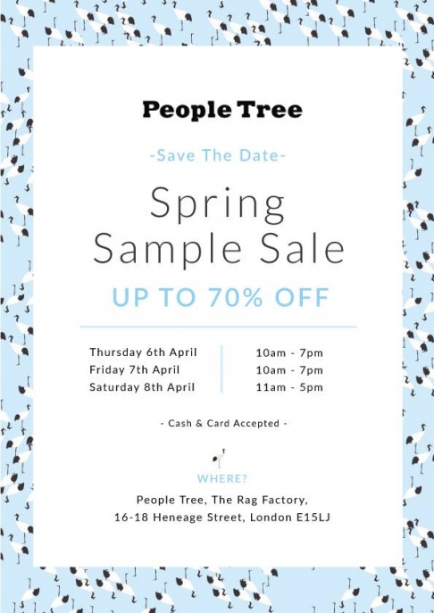 Sample Sale People Tree 