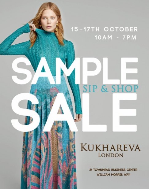 Kukhareva London Studio Sample Sale