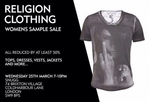 Religion sample sale