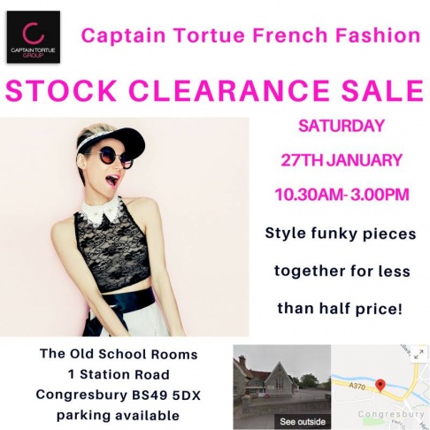 French Fashion Stock Clearance Sale