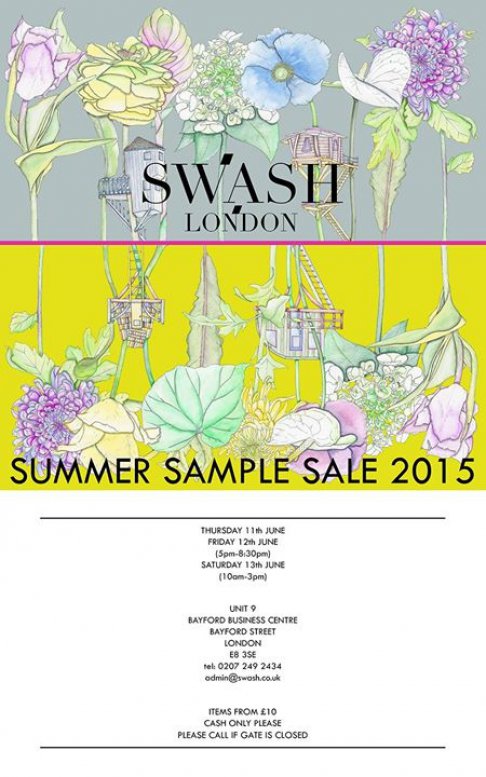 Swash summer sample sale