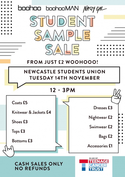 Boohoo Student Sample Sale