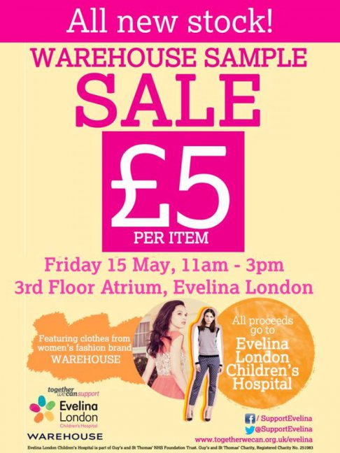 Warehouse sample sale