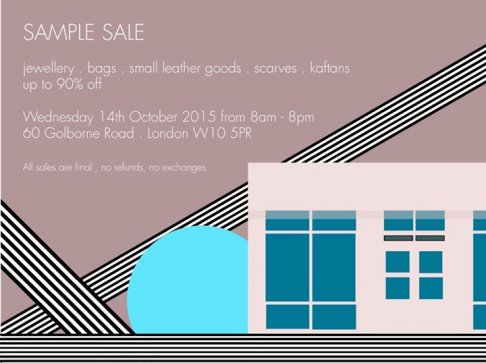 Lara Bohinc sample sale