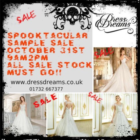 Dress Dreams spooktacular sample sale