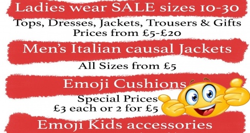 Branded clothes and accessories warehouse SALE