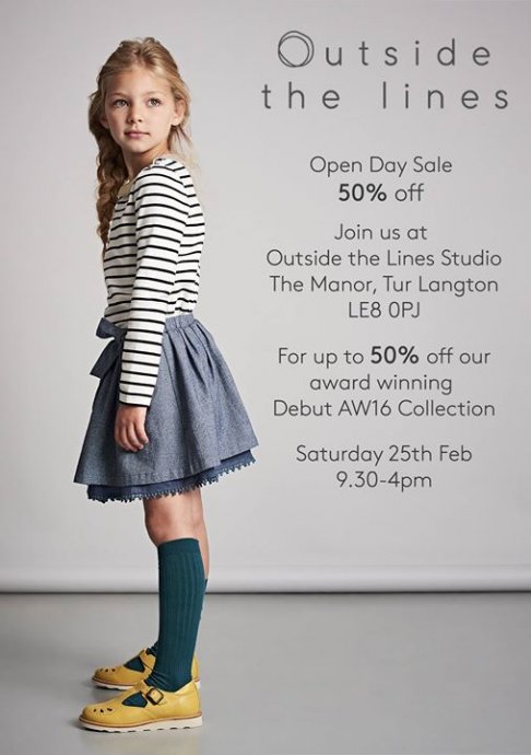 Outside the lines kids sale