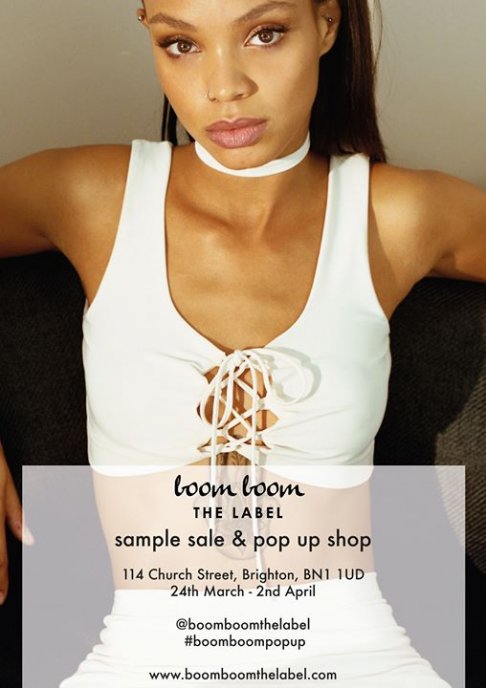 Brighton Sample Sale and Pop Up Shop - Boom Boom The Label