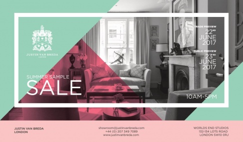Justin van Breda furniture sample sale