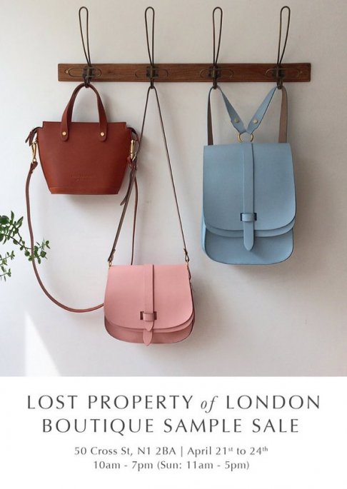 Lost Property of London sample sale