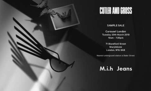 Cutler and Gross and M.i.h. Jeans Sample Sale 