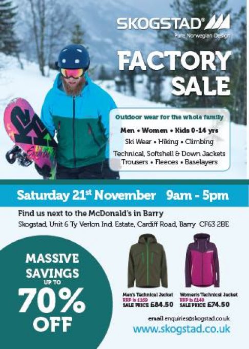 Skogstad UK sample sale