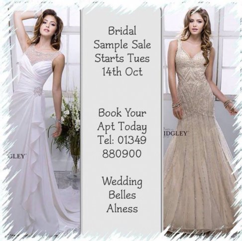Wedding Belles Bridal Sample Sale