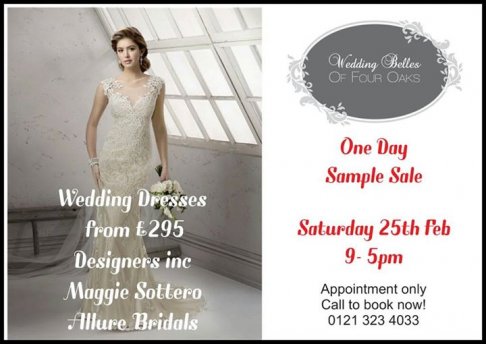 Sample Sale Wedding Belles Of Four Oaks