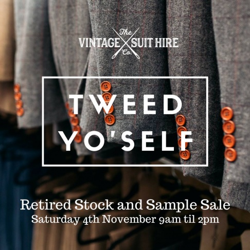 The Vintage Suit Hire Company Sample Sale