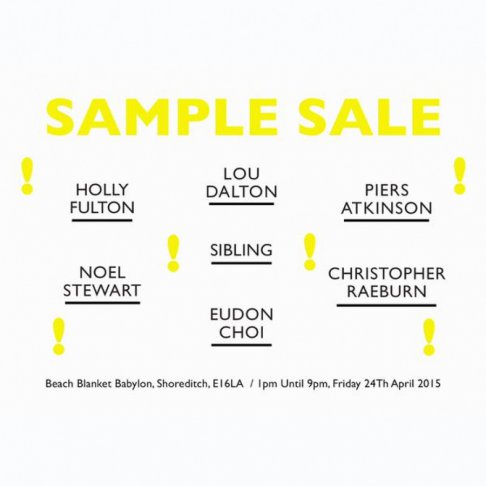 Designer Sample Sale 