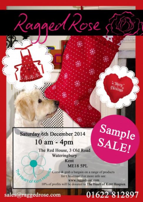Ragged Rose sample sale