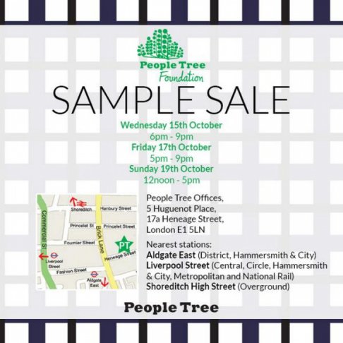 People Tree sample sale