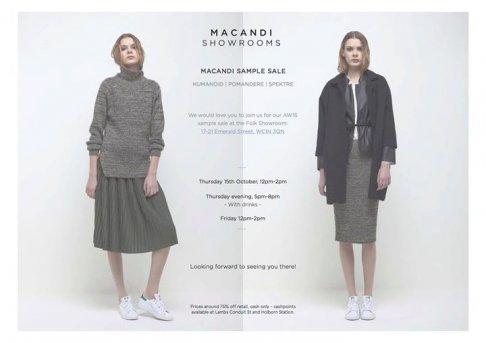 Womens Sample Sale - Humanoid, Pomandere and others