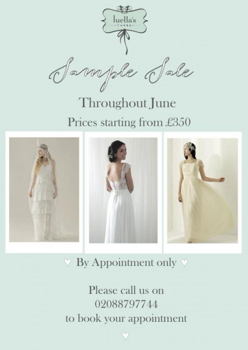 Sample sale Luella's Boudoir