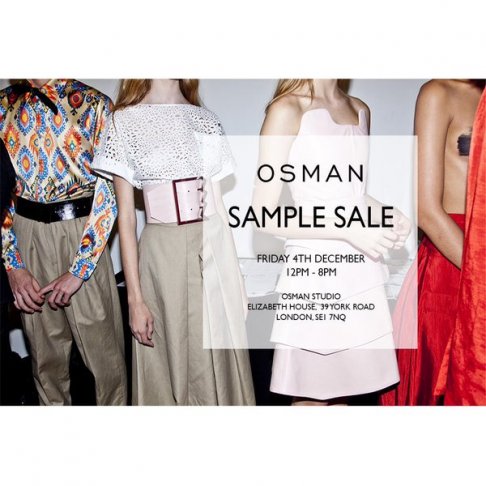 Osman Studio sample sale
