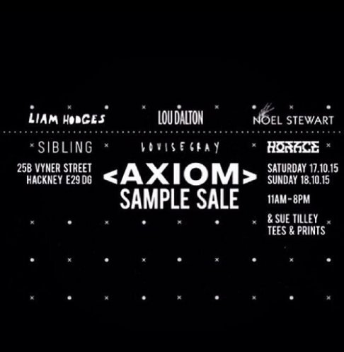 Axiom sample sale
