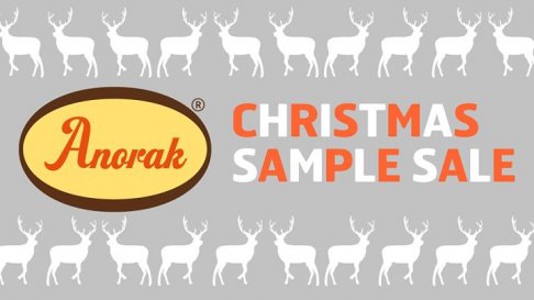 Anorak Christmas Sample Sale