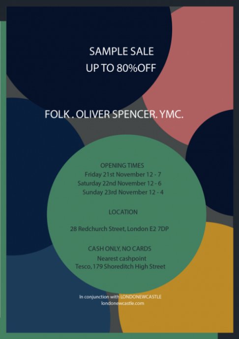 Folk Clothing sample sale