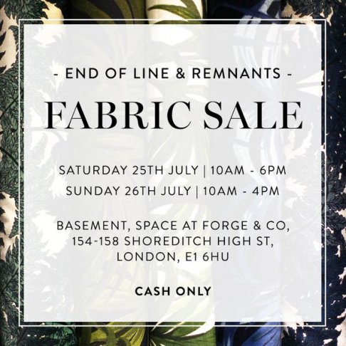 House of Hackney fabric sale